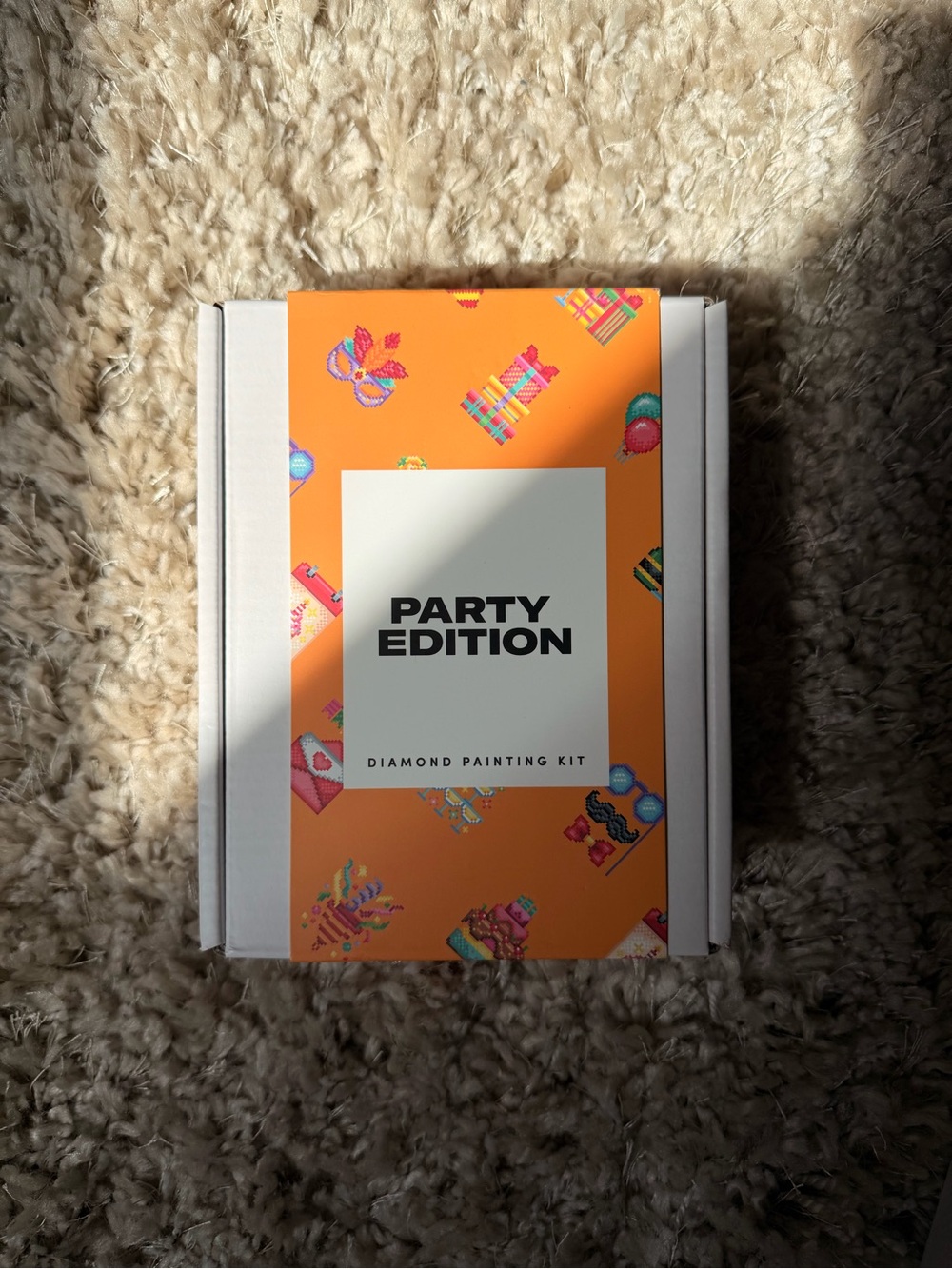 Party Edition Diamond Painting Kit — Orange